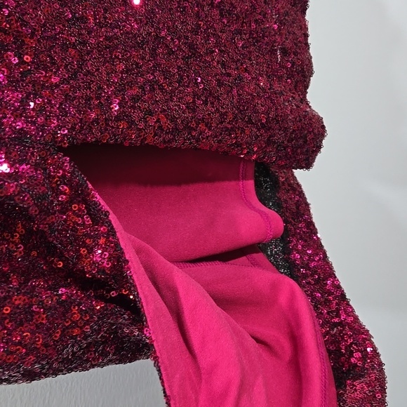 Rachel Roy Jolie Sequined Cocktail Party Dress M - Picture 7 of 13